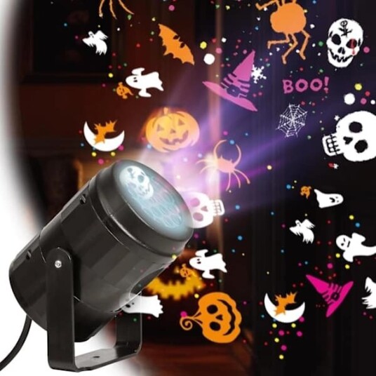 Halloween Vanntett LED-Projektor til Utendørsbruk A