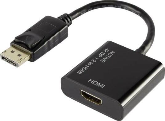 Renkforce Rf 4222524 0,1 M Displayport Hdmi Hankjønn Hunkjønn Rett