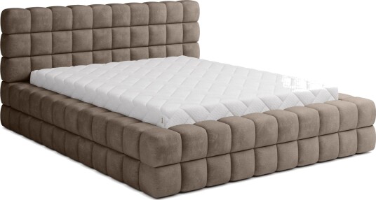 Dizzle Sengeramme 180x200 cm Mørk beige