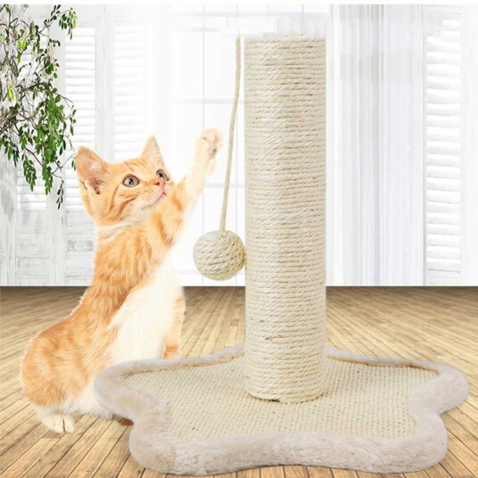 Sisal Klorestativ Til Katter 32Cm