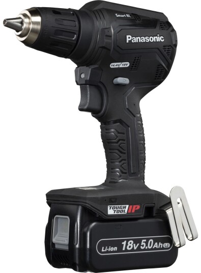 Panasonic Borskrutrekker EY1DD1J18D32 2X 5.0 ah Batterier, Lader Inkludert