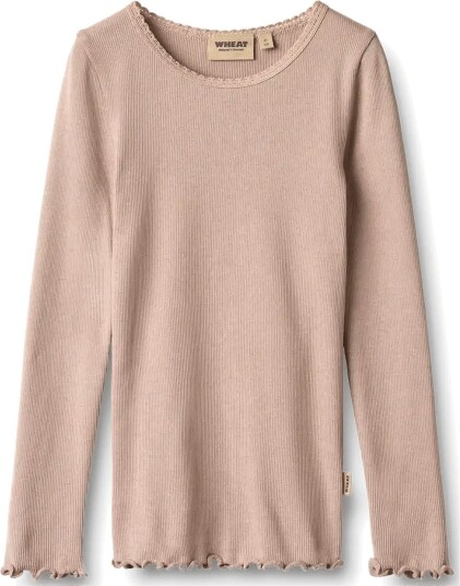 Wheat Rib T Shirt L/S Reese DRY ROSE 116