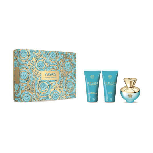Versace Dylan Turquoise Eau De Toilette 50ml Giftset