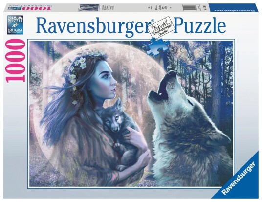 Ravensburger Puslespill 1000 Måneskinne Ravensburger
