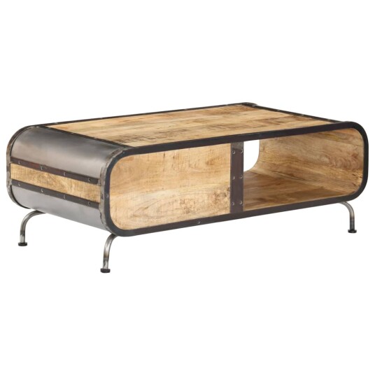 vidaXL Salongbord 100x50x35 cm heltre mango