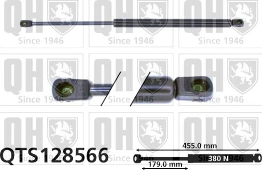 QUINTON HAZELL QTS128566 Baklukedemper