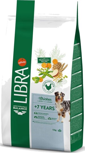 Affinity Libra Tørrfôr Senior Libra Dog X Kylling 12 kg Affinity Libra Tørrfôr Senior Libra Dog X Kylling 12 kg