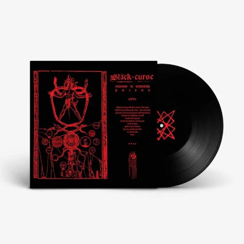 Black Curse Burning in Celestial Poison LP/Vinyl Black Curse Burning in Celestial Poison LP/Vinyl