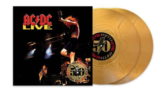 AC/DC - Live - 50th Anniversary Limited Gold Metallic Edition (2LP Vinyl)
