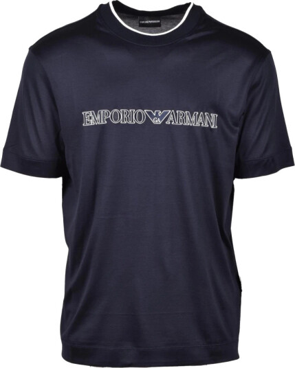 Emporio Armani Herre Topper Blå 3XL,