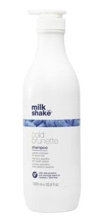 Milk Shake Cold Brunette Shampoo 1000 ml Anti-Gul Sjampo for Brunt Hår Milk Shake Cold Brunette Shampoo 1000 ml Anti-Gul Sjampo for Brunt Hår