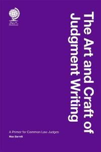 The Art And Craft Of Judgment Writing Av Max Barrett The Art And Craft Of Judgment Writing Av Max Barrett