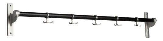 Essem Design Nostalgi knagglist Svartbeiset eik-aluminium