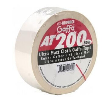 Advance Tapes At 200 - Gaffa Dull Hvit