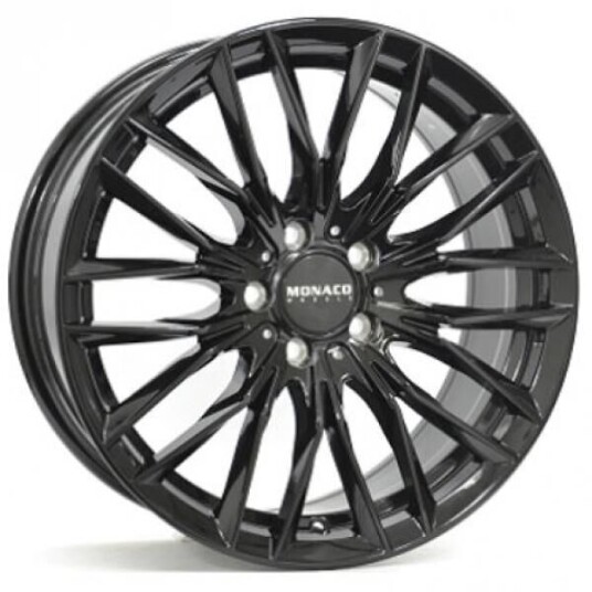 Monaco Gp2 Gloss Black 8.5x20 5x120 ET35 B72.6