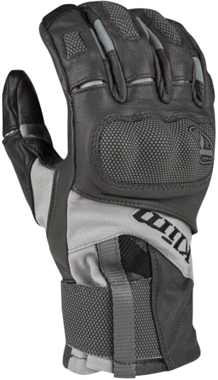 Klim Adventure GTX Short Motorsykkel hansker M Grå