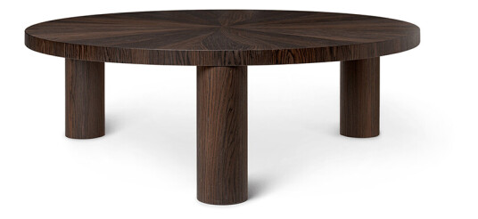 ferm LIVING Post sofabord oak smoked, large, stars
