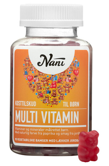 Nani Multivitamin, Barn 90 Tabletter Nani Multivitamin, Barn 90 Tabletter