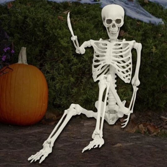FLASIDU Halloween Skjelett 170 cm
