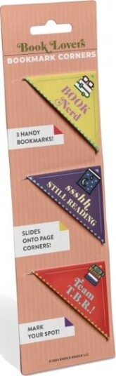 Knock Knock Book Lovers Bookmark Corners