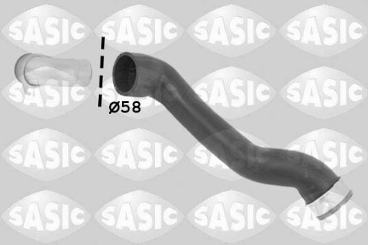 SASIC 3336052 Ladeluftslange SASIC 3336052 Ladeluftslange