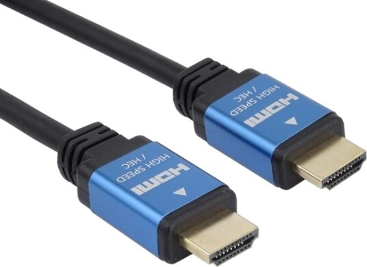 Premiumcord Kphdm2a05 0,5 M Hdmi Type A Standard Hdmi Type A Standard 18 Gbit/Sek Svart Blå