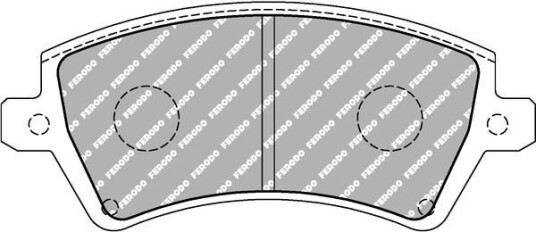 Bremseklosser FERODO RACING FCP1573H Bremseklosser FERODO RACING FCP1573H