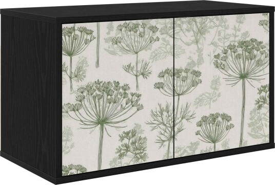 vidaXL Vegghengt TV skap GOTHA 69 x 33 x 40 cm Svart eik vidaXL Vegghengt TV skap GOTHA 69 x 33 x 40 cm Svart eik