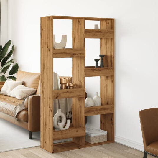 Romdeler artisan eik 100x33x175 cm konstruert tre