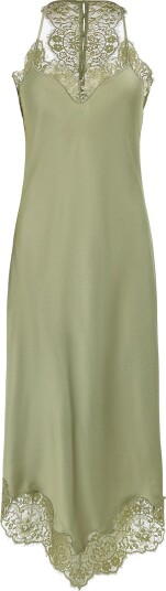 ba&sh Robe Chiarina Khaki green XS