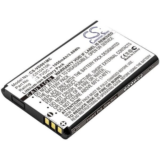 Aiptek PocketDV T200 batteri (1050 mAh 3.7 V) Aiptek PocketDV T200 batteri (1050 mAh 3.7 V)