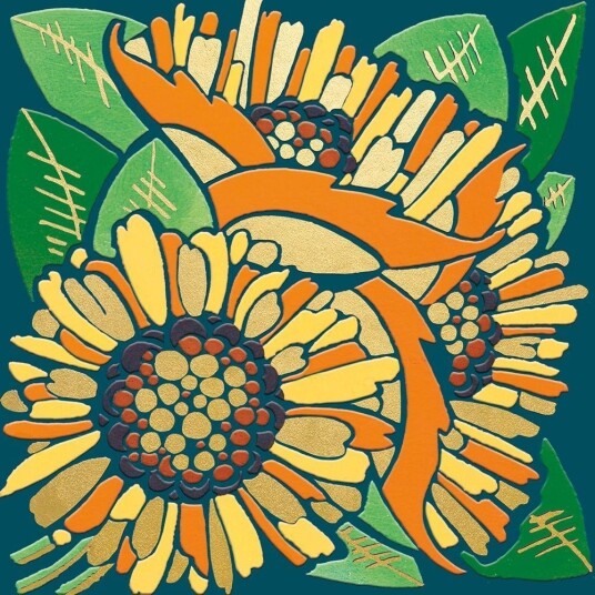 Kort V&A Sunflowers