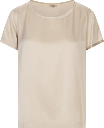 Her Shirt Dame Topper Brun S,