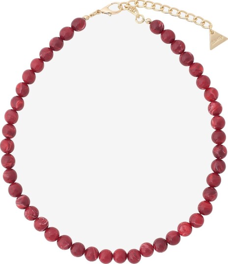 BOW19 Details - Halskjede Amara Bead Necklace - Rød