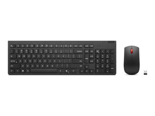 Lenovo Essential Wireless Combo Gen 2 Trådløs 2.4 Ghz Qwerty Amerikansk Engelsk Svart Brun Boks 4X31R64453 Lenovo Essential Wireless Combo Gen 2 Trådløs 2.4 Ghz Qwerty Amerikansk Engelsk Svart Brun Boks 4X31R64453