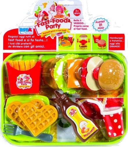 Fast Food Party Lekesett