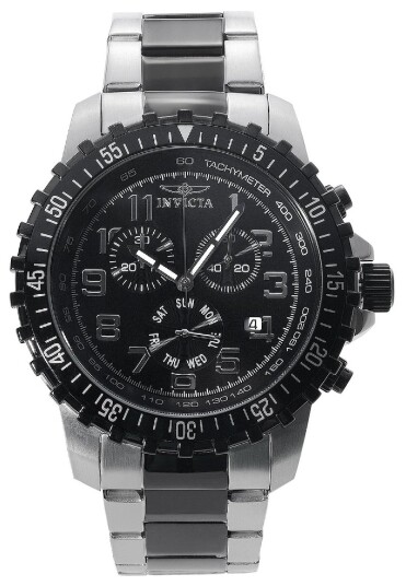 Invicta Herreklokke 1326 Specialty Sort/Stål Ø45 mm Invicta Herreklokke 1326 Specialty Sort/Stål Ø45 mm