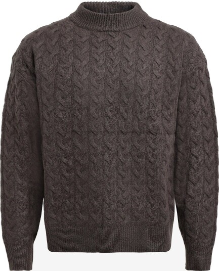 Libertine-Libertine Topanga Cable Knit 3666 - GRAPHITE - S