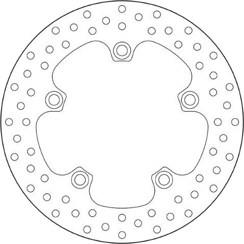 BREMBO 68B40785 Bremseskive