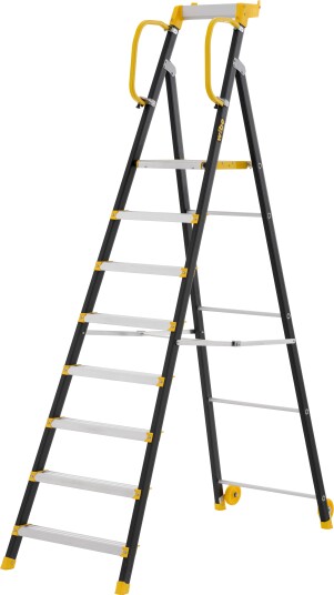 W.steps 200P W 200P-8 Trappestige 1950 mm, Stiger & stillaser