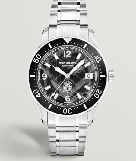 Montblanc Iced Sea Automatic Date 0 Oxygen Black