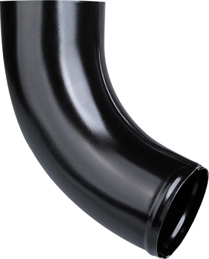 Plastmo svart stålutkaster 75 mm