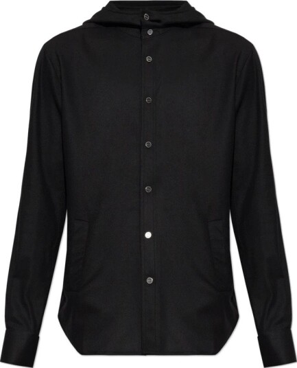 Kiton Herre Skjorter Svart L,