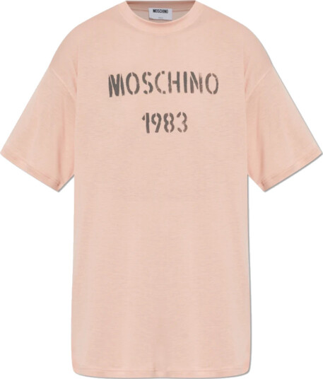 Moschino Dame Topper Rosa M,