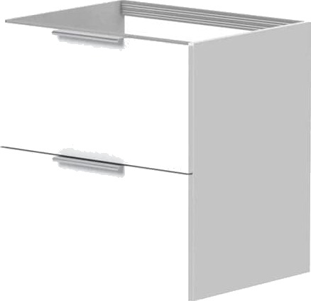 Korsbakken Lira Servantskap Hvit Matt / 60cm
