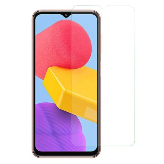 INCOVER Samsung Galaxy M13 Arc Edge Skjermbeskytter i Herdet Glass - Veskevennlig - Gjennomsiktig
