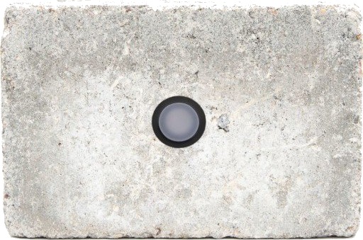 Light By Juhl holmegaardstein med Cosmos black spotlights 14x21x5,5 cm grå
