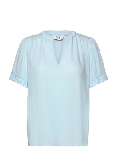 Rosemunde Rwraya Ss Blouse Blue 40 Rosemunde Rwraya Ss Blouse Blue 40
