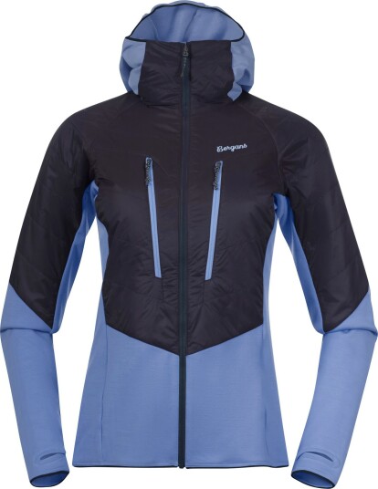 Bergans of Norway Tind Light Insulated Jacket Dame Navy Blue/Blueberry Milk XS