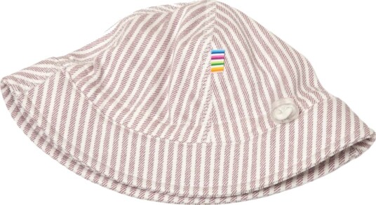 Joha Milk Boy Stripe Hat Single Layer Bomull Pink